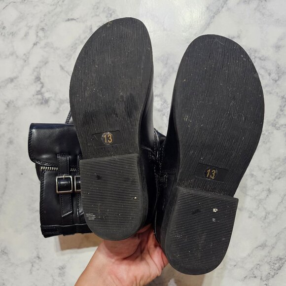 DREAM PAIRS Girls Knee High Fashion Riding Boots for Toddler/Little Kid/Big Kid - Picture 3 of 5